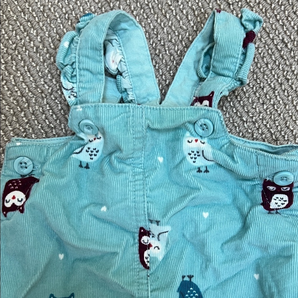 Carter's Newborn Owl Corduroy Jumper - Picture 3 of 4